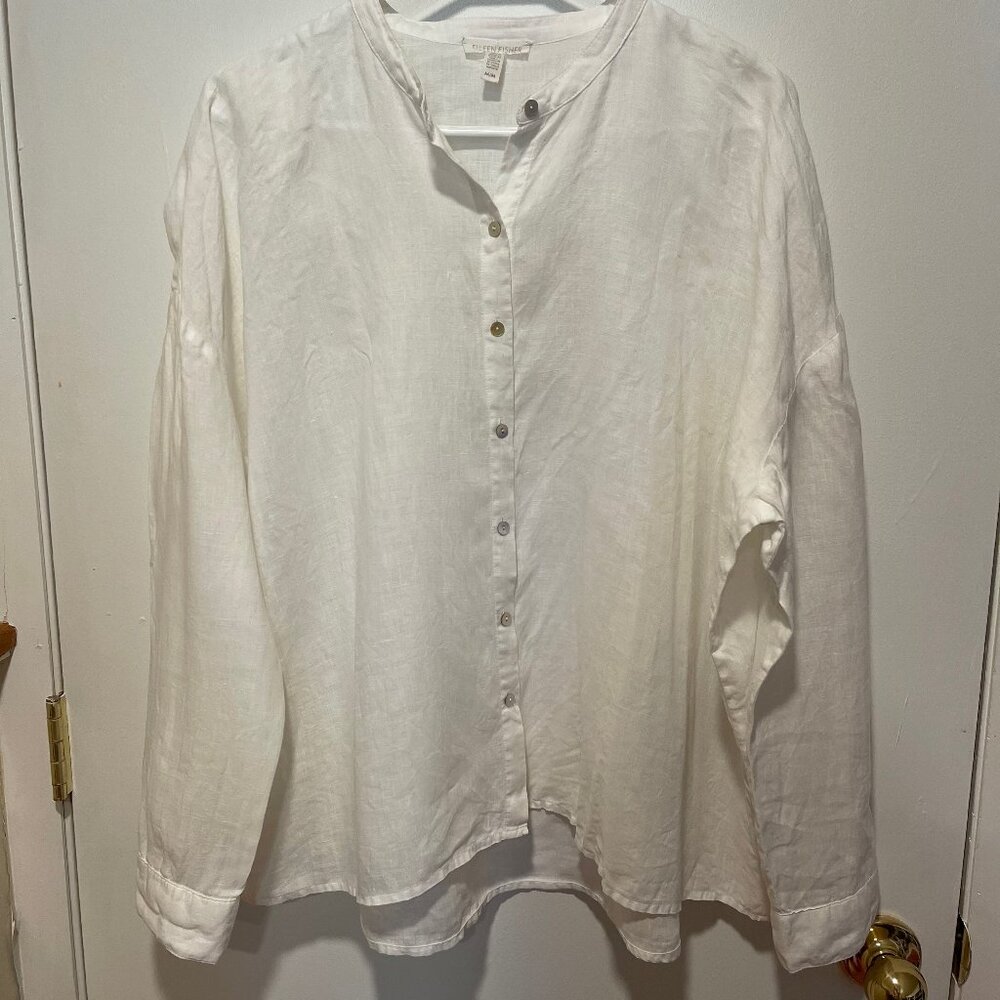 Eileen Fisher Linen Blouse
